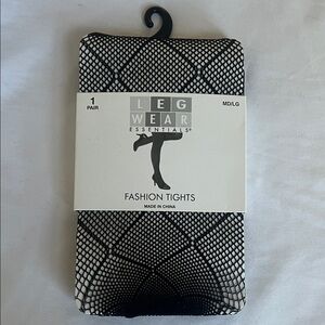 Essentials Black Opaque Tights - Classic Legwear